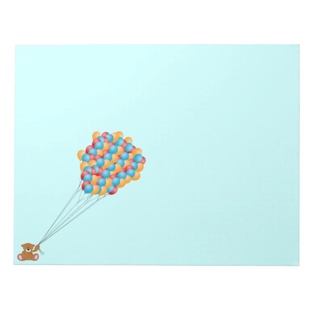 Bloco De Notas Urso de Teddy (Frente)