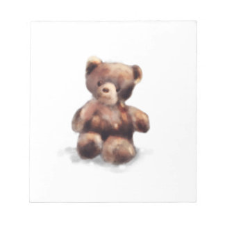 Bloco De Notas Urso de Teddy Pintado, Cute
