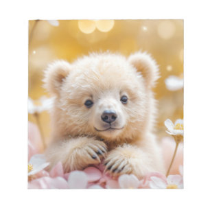 Bloco De Notas Urso Diversão Animal Miniatura Fantástico Ursinho