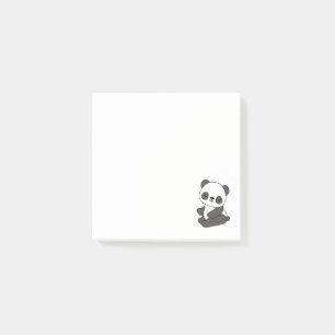 Bloco De Notas Urso Panda Bonito