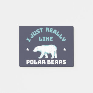 Bloco De Notas Urso Polar