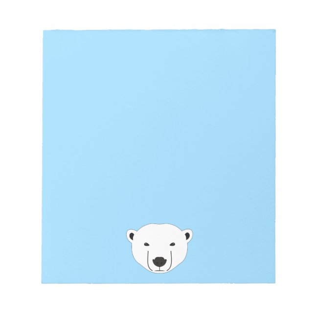Bloco De Notas Urso Polar (Frente)