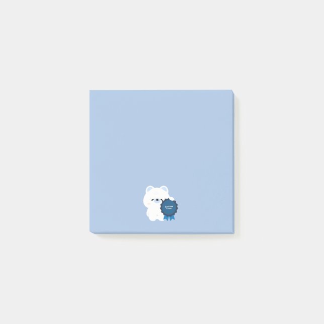 Bloco De Notas Urso Polar Caos Certificado (Frente)