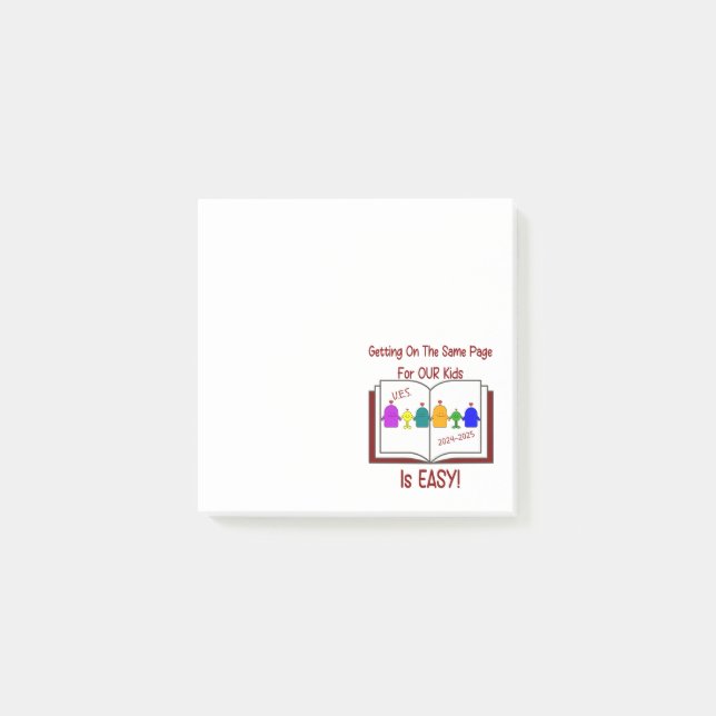 Bloco De Notas Usa Funcionarios Postar Notas de Ti (Frente)