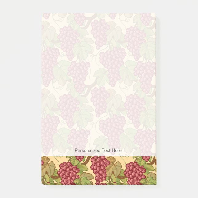 Bloco De Notas Uvas (Frente)