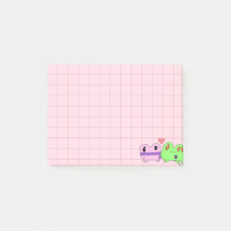 Bloco De Notas Valentine de sapo fofo