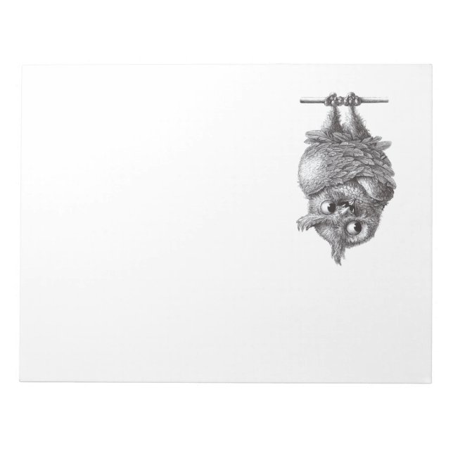 Bloco De Notas Vamire Owl (Frente)