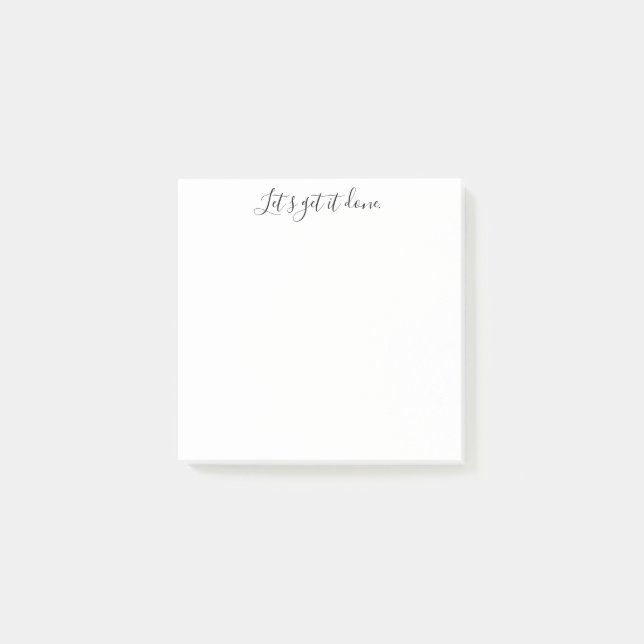 Bloco De Notas Vamos feito Inspiração (Frente)