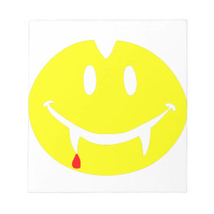 Bloco De Notas vampiro emoji dracula
