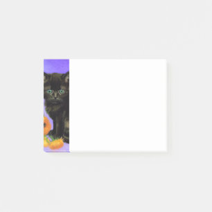 Bloco De Notas Van Gogh Black Kitten com Girassóis