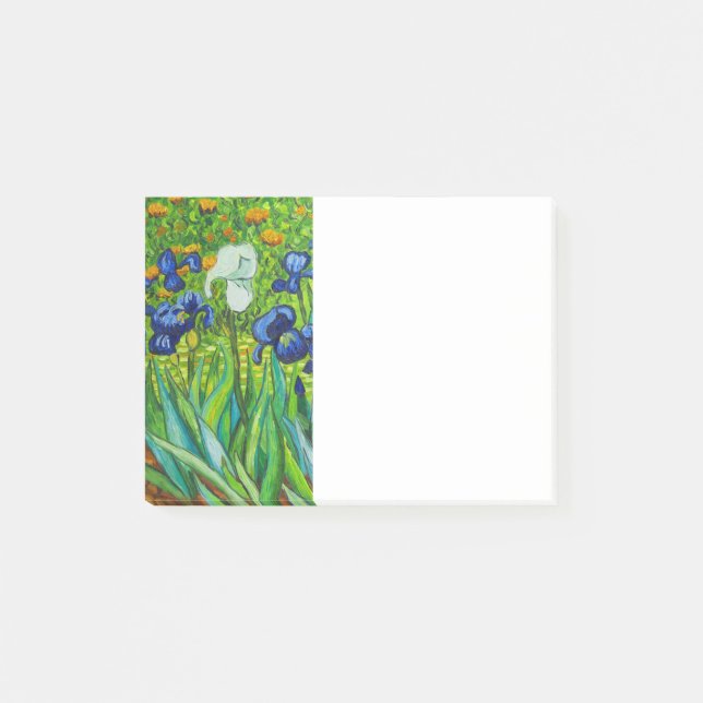 Bloco De Notas Van Gogh Irises (Frente)