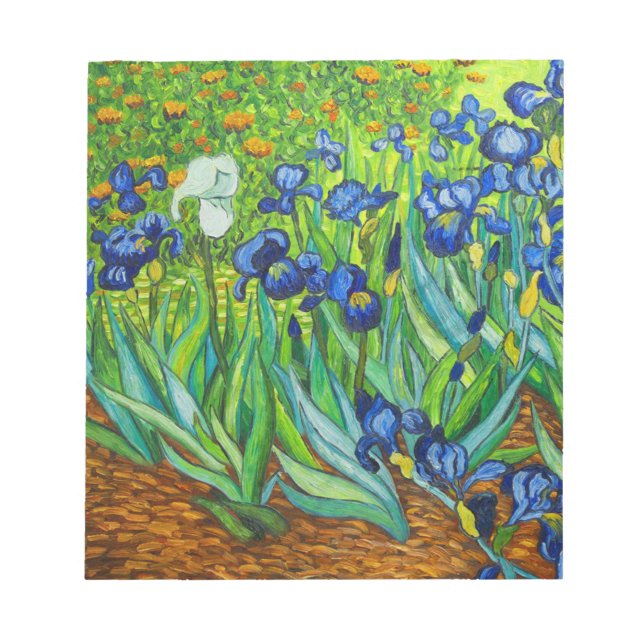 Bloco De Notas Van Gogh Irises (Frente)