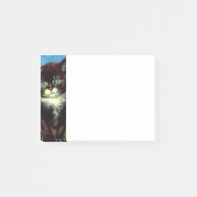 Bloco De Notas Van Gogh Tuxedo Cat (Frente)