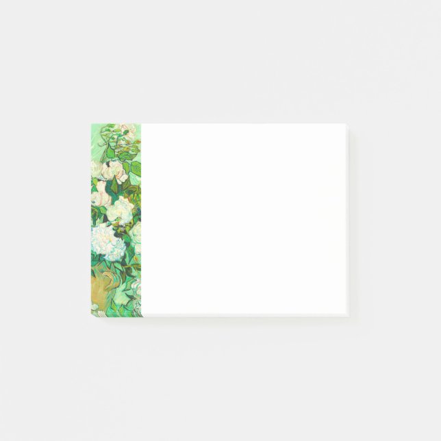 Bloco De Notas Van Gogh White Roses (Frente)