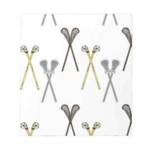 Bloco De Notas Varas do Lacrosse