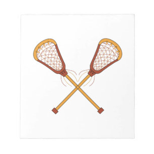 Bloco De Notas Varas do Lacrosse