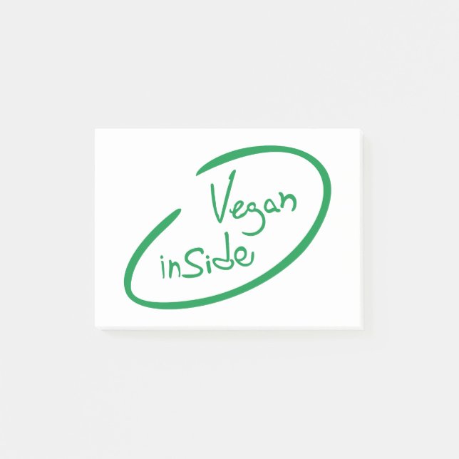 Bloco De Notas Vegan Dentro (Frente)