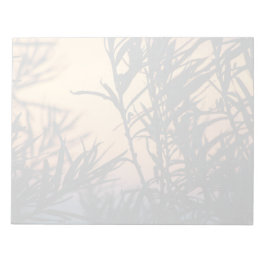 Bloco De Notas Vegetação ao pôr do sol