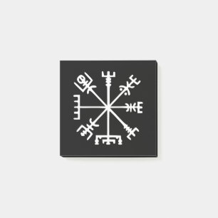 Bloco De Notas Vegvísir (Viking Compass)