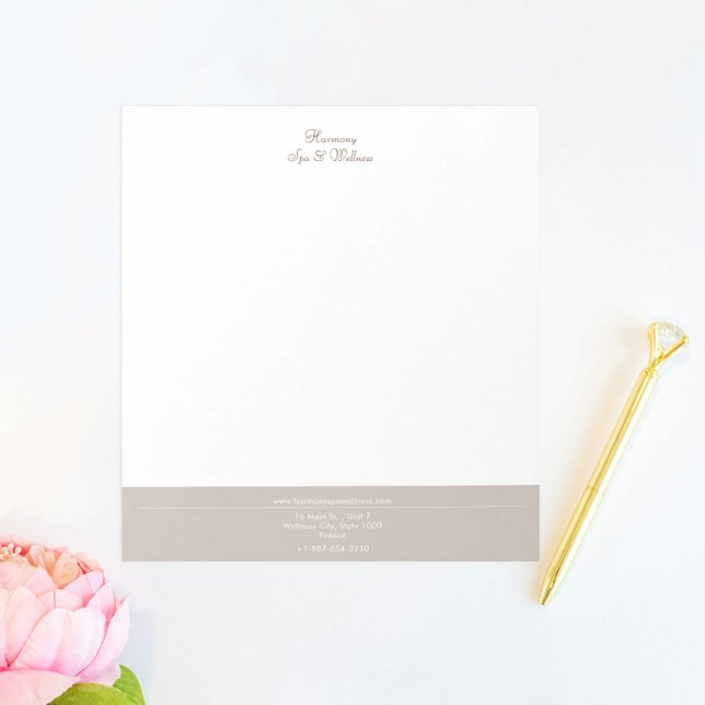 Bloco De Notas Vela, Pincel, Spa e Bem-estar (Criador carregado)