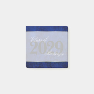 Bloco De Notas Velvet Formando   Sapphire Blue Custom Keape
