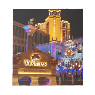 Bloco De Notas Venetia Las Vegas, Luzes Decorativas da Noite