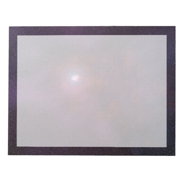 Bloco De Notas Vento Pulsar De Uma Estrela De Neutron. (Frente)