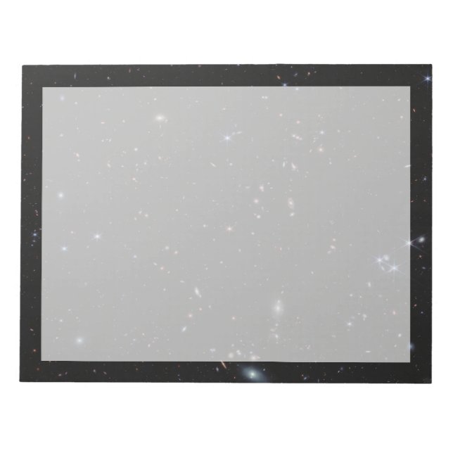 Bloco De Notas Ver entre os Peixes e as constelações do Andromeda (Frente)