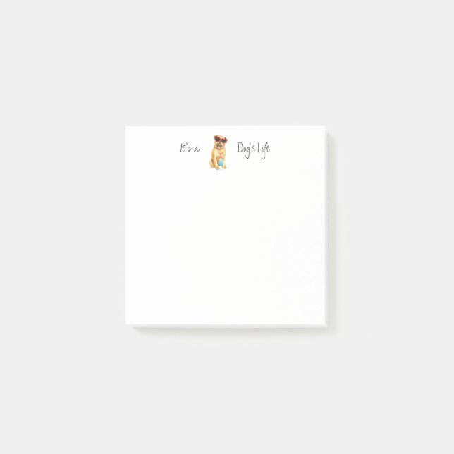 Bloco De Notas Verão Bruxelas Griffon (Frente)