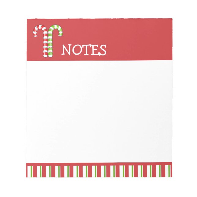 Bloco de Notas Verde Candy (Frente)
