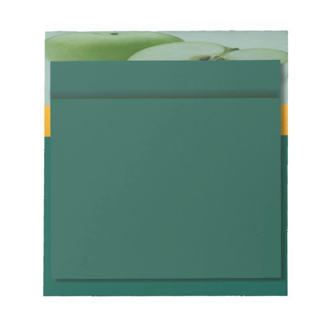 Bloco de notas verde da Apple (Frente)