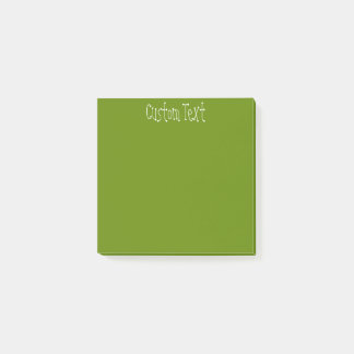 Bloco De Notas Verde escuro