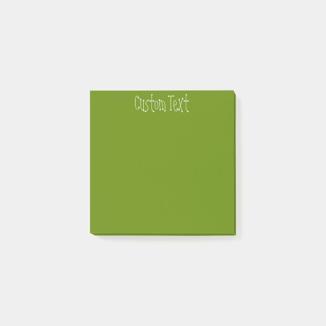 Bloco De Notas Verde escuro (Frente)