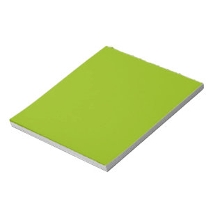 Bloco De Notas verde maçã (cor sólida)
