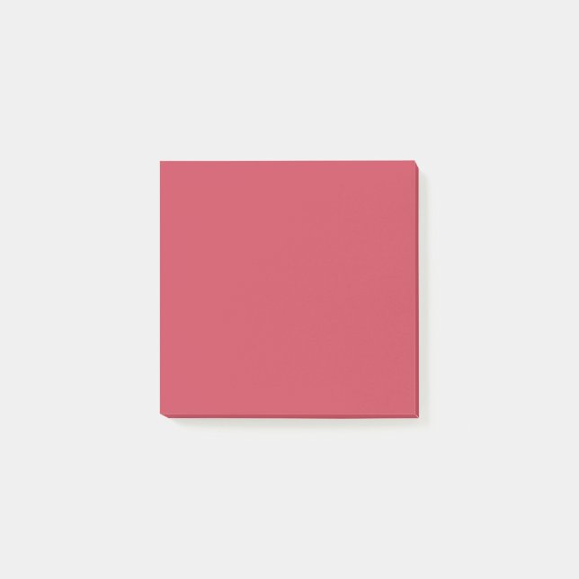 Bloco De Notas Vermelho-tijolo (cor sólida) (Frente)