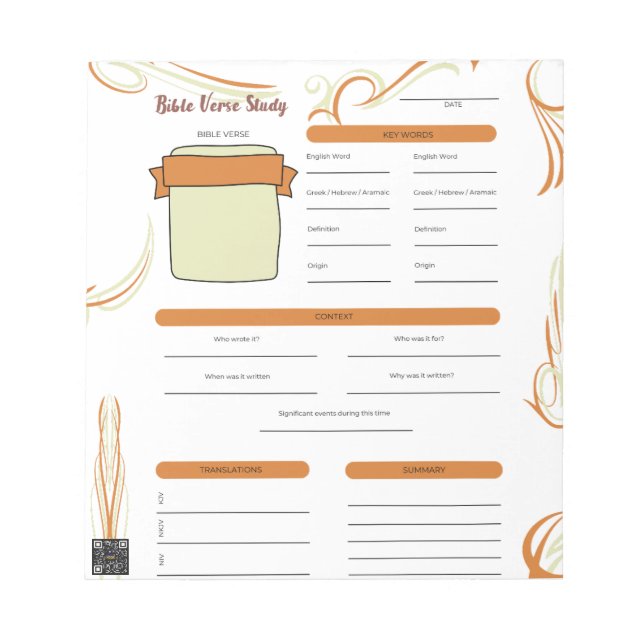 Bloco de Notas Verso de Script (Frente)