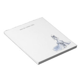 Bloco De Notas Vestido de Noiva Personalizado