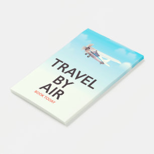 Bloco De Notas Viagem por poster de viagens de ar