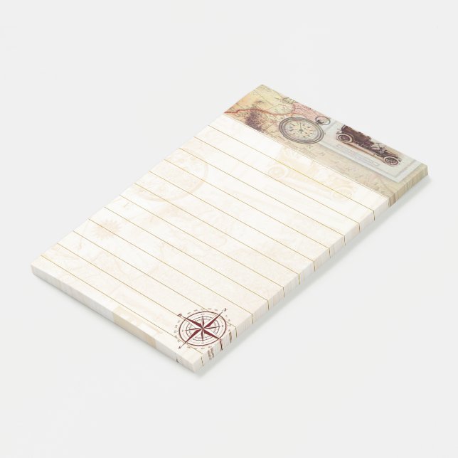 Bloco De Notas Viagens Antigas  (Inclinado)