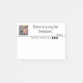 Bloco De Notas Vibrant Pixel Explosion painting