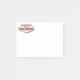 Bloco De Notas Viciado sinal engraçado de Las Vegas, Nevada