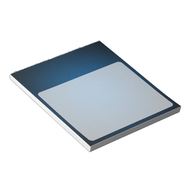 Bloco De Notas Vigneta Azul-Preto Granulado (Inclinado)