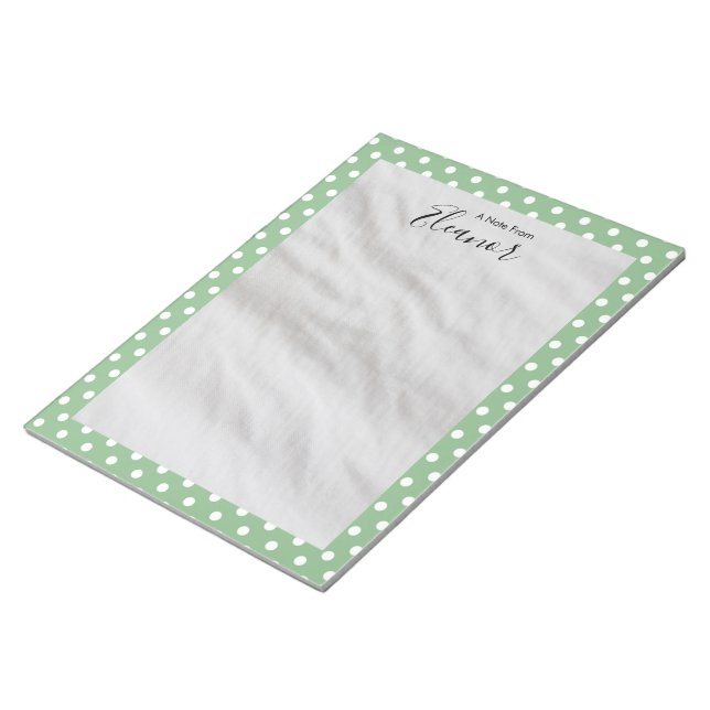 Bloco De Notas Vinculado Personalizado (Inclinado)