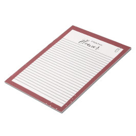 Bloco De Notas Vinculado Personalizado