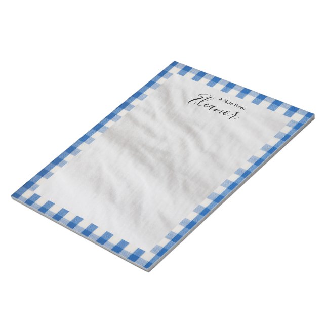 Bloco De Notas Vinculado Personalizado (Inclinado)