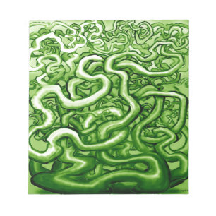 Bloco De Notas Vines GREEN