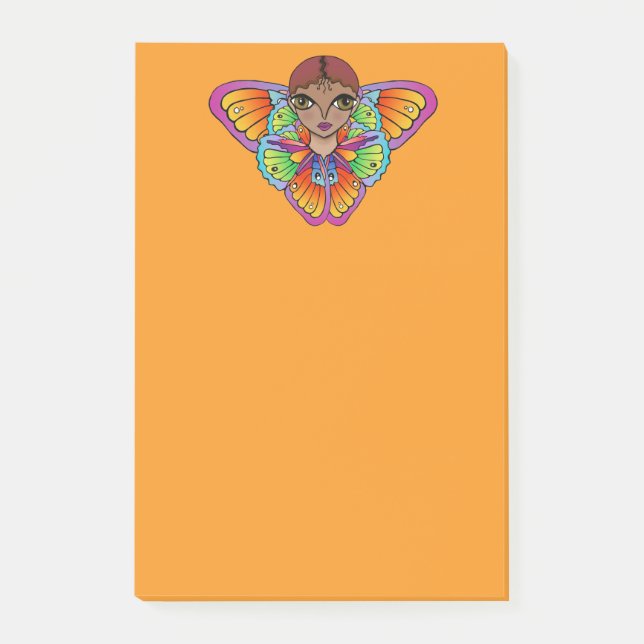 Bloco De Notas Vinheta dos Olhos Grandes (Frente)