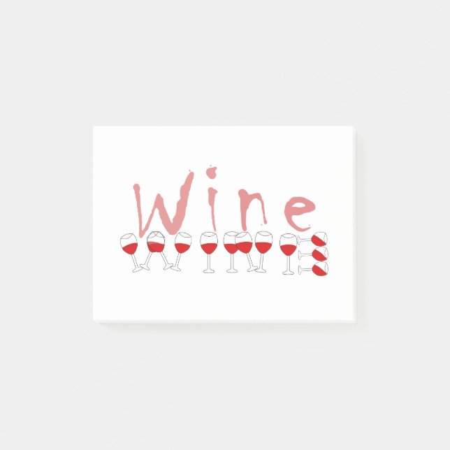 Bloco De Notas Vinho (Frente)