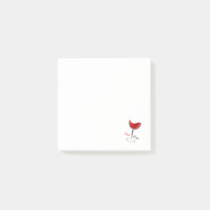 Bloco De Notas Vinho tinto