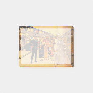 Bloco De Notas Vintage Advertising Poster Para Londres Undergroun